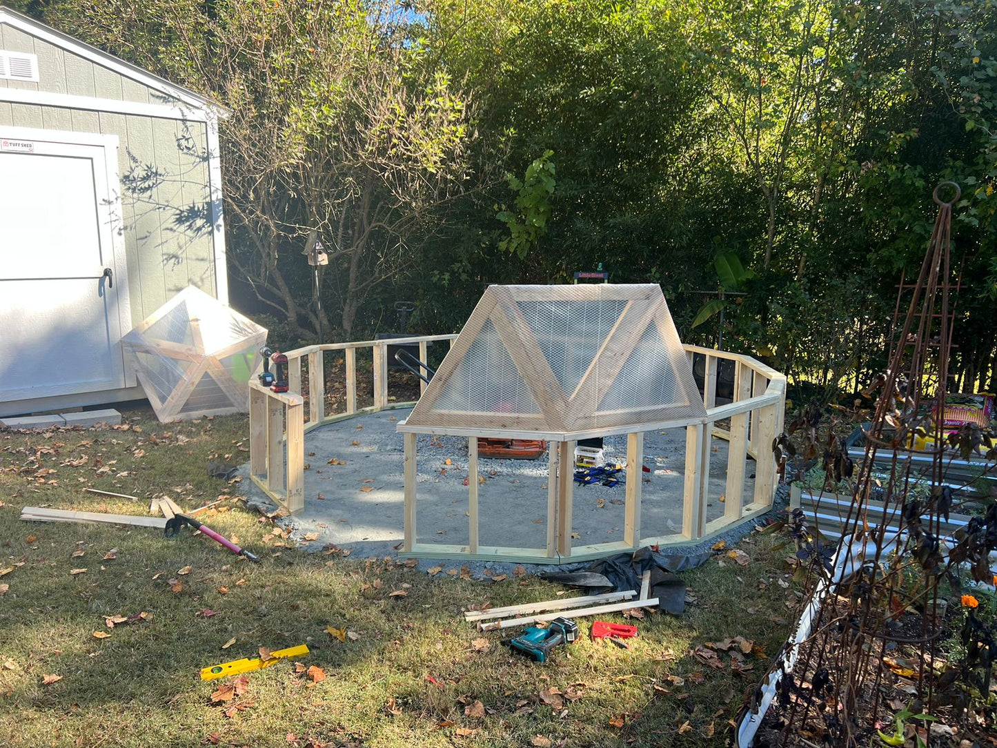 Greenscape 12 foot greenhouse dome