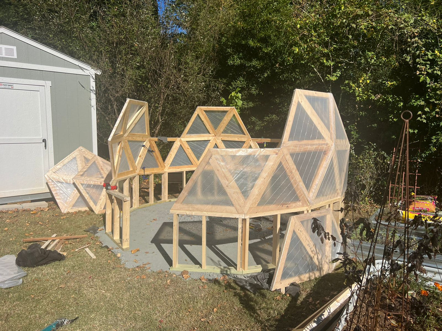 Greenscape 12 foot greenhouse dome