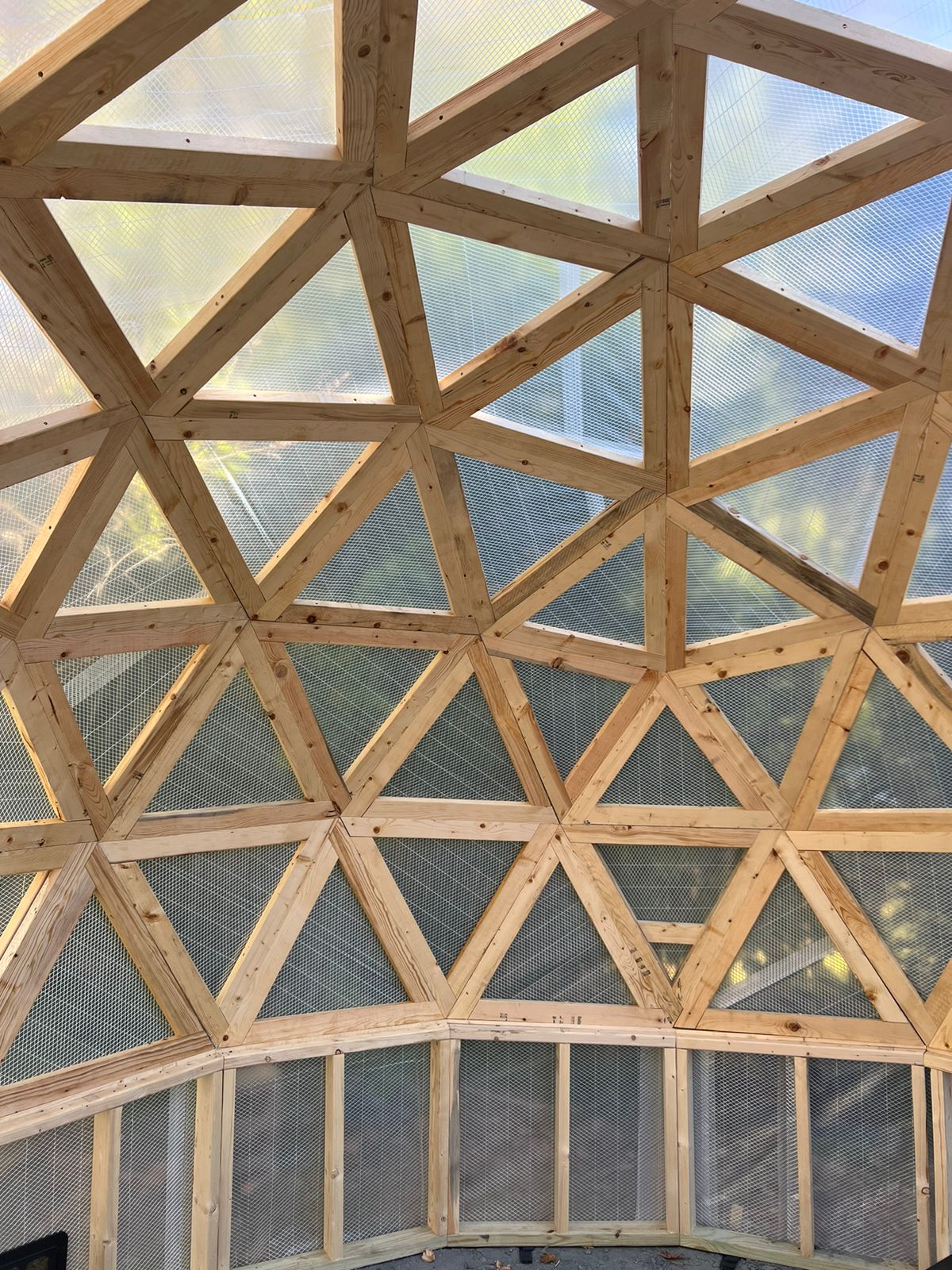 Greenscape 12 foot greenhouse dome