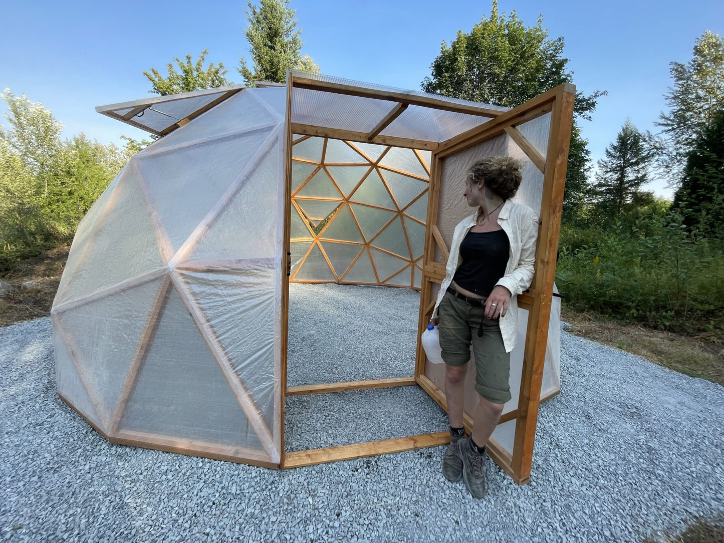 The Eden Loom Greenhouse Dome