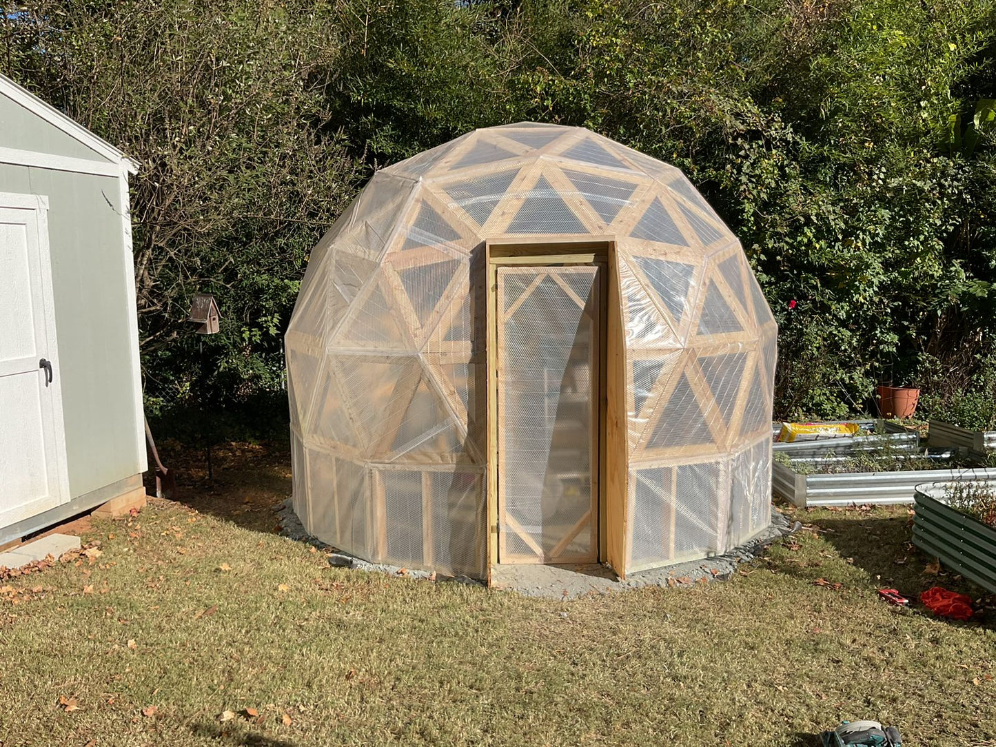 Greenscape 12 foot greenhouse dome